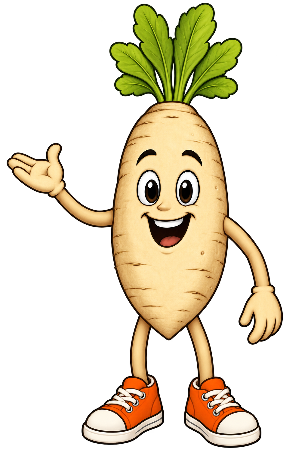 Chico the chicory root mascot